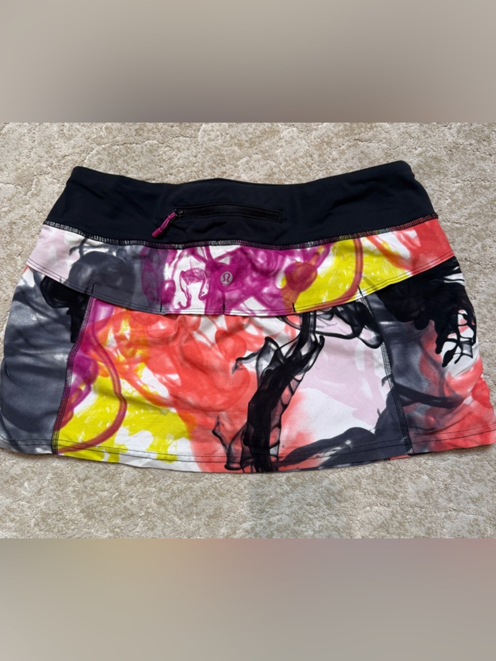 Lululemon RARE Very Cute Run Jog Skort “Unicorn Tears” limited edition Size 6